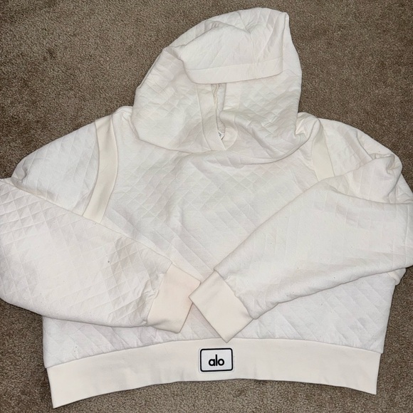 Alo Yoga quilted hoodie - Picture 2 of 7